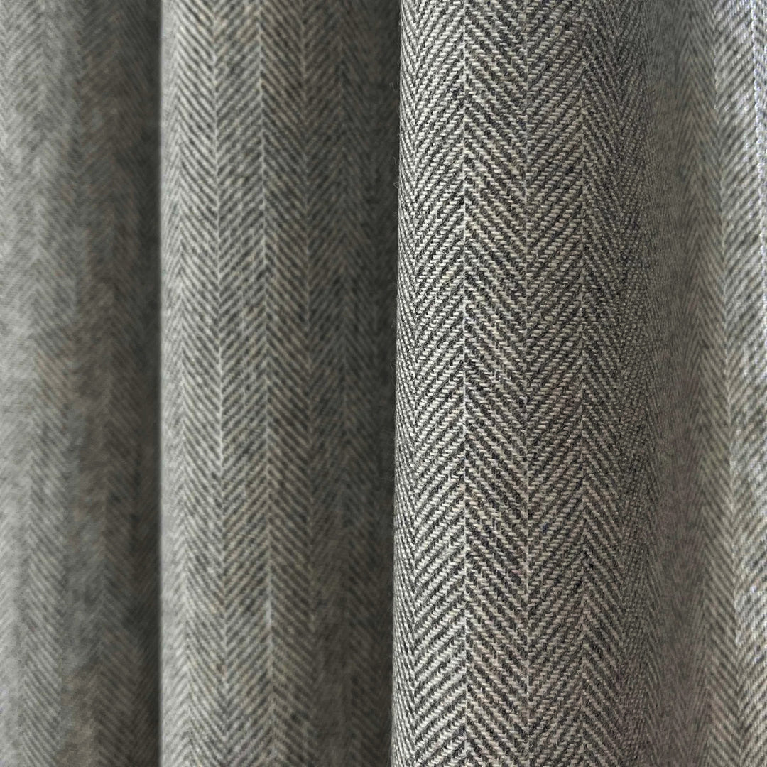 Ewesting Wool Curtain Pleated