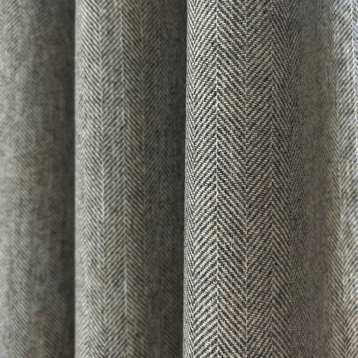Ewesting Wool Curtain Pleated