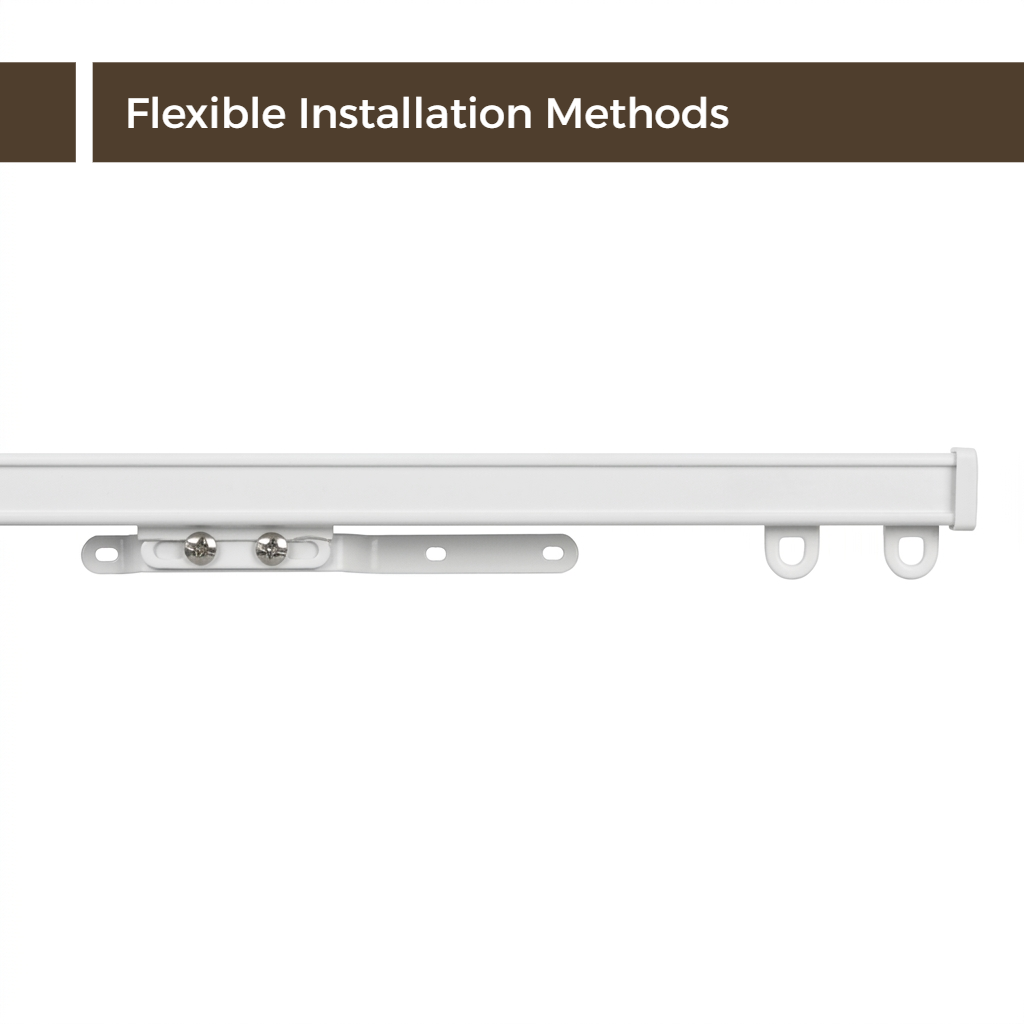 Miro Single Curtain Track