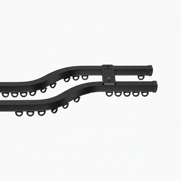 Flex Bendable Double Ceiling Curtain Track