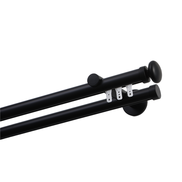 Dura Double Decorative Traverse Curtain Rod