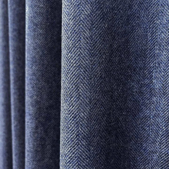 Ewesting Wool Curtain Pleated