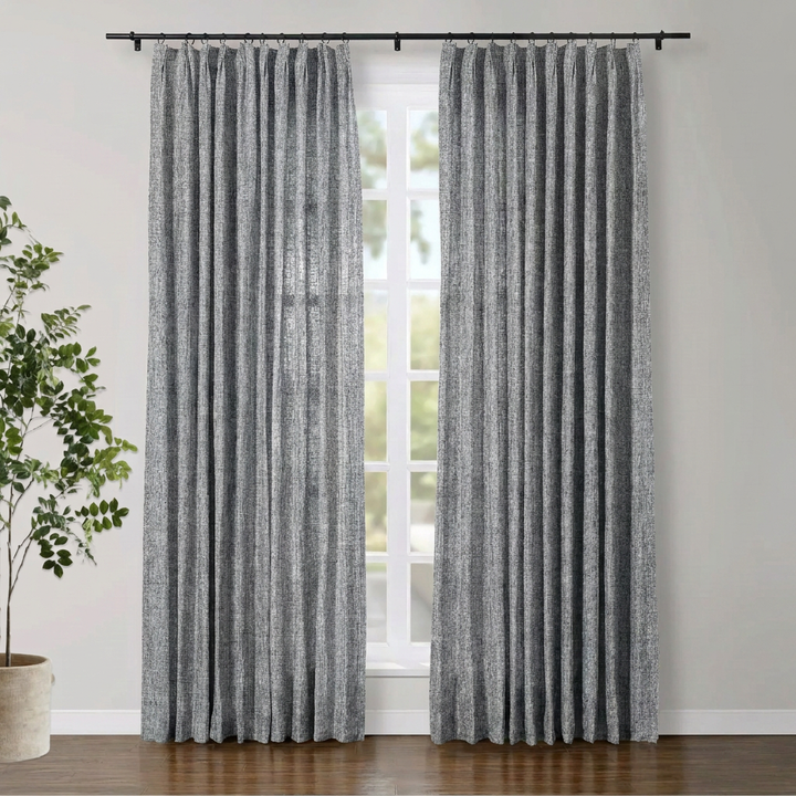 Elow Linen Drapery Pleated