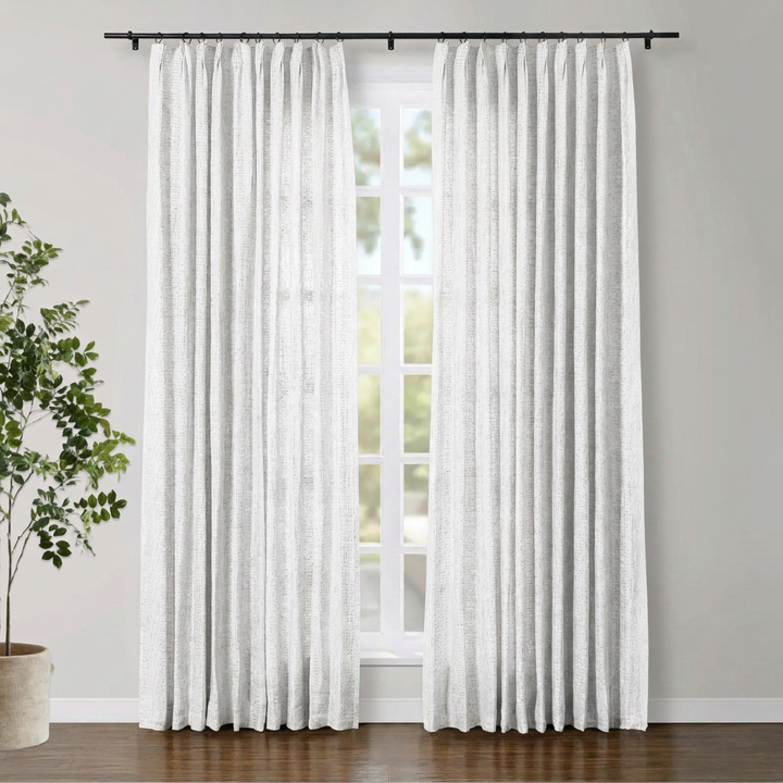 Elow Linen Drapery Pleated