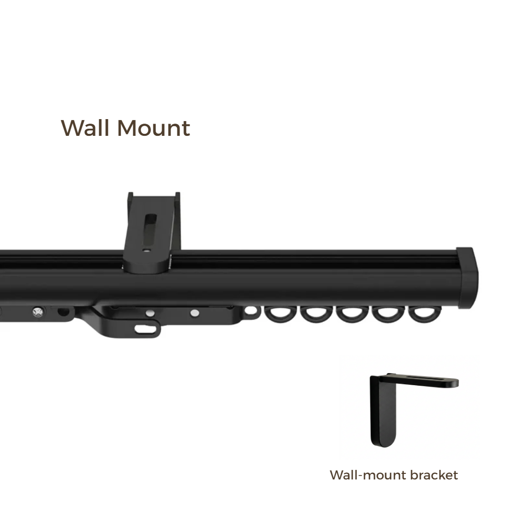 Bex Single Wall &amp; Ceiling Curtain Track