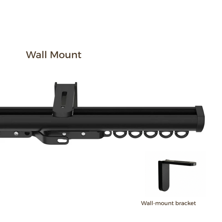 Bex Single Wall &amp; Ceiling Curtain Track