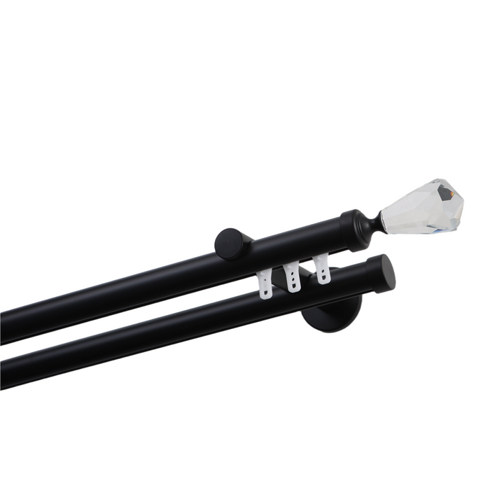 Dura Double Decorative Traverse Curtain Rod