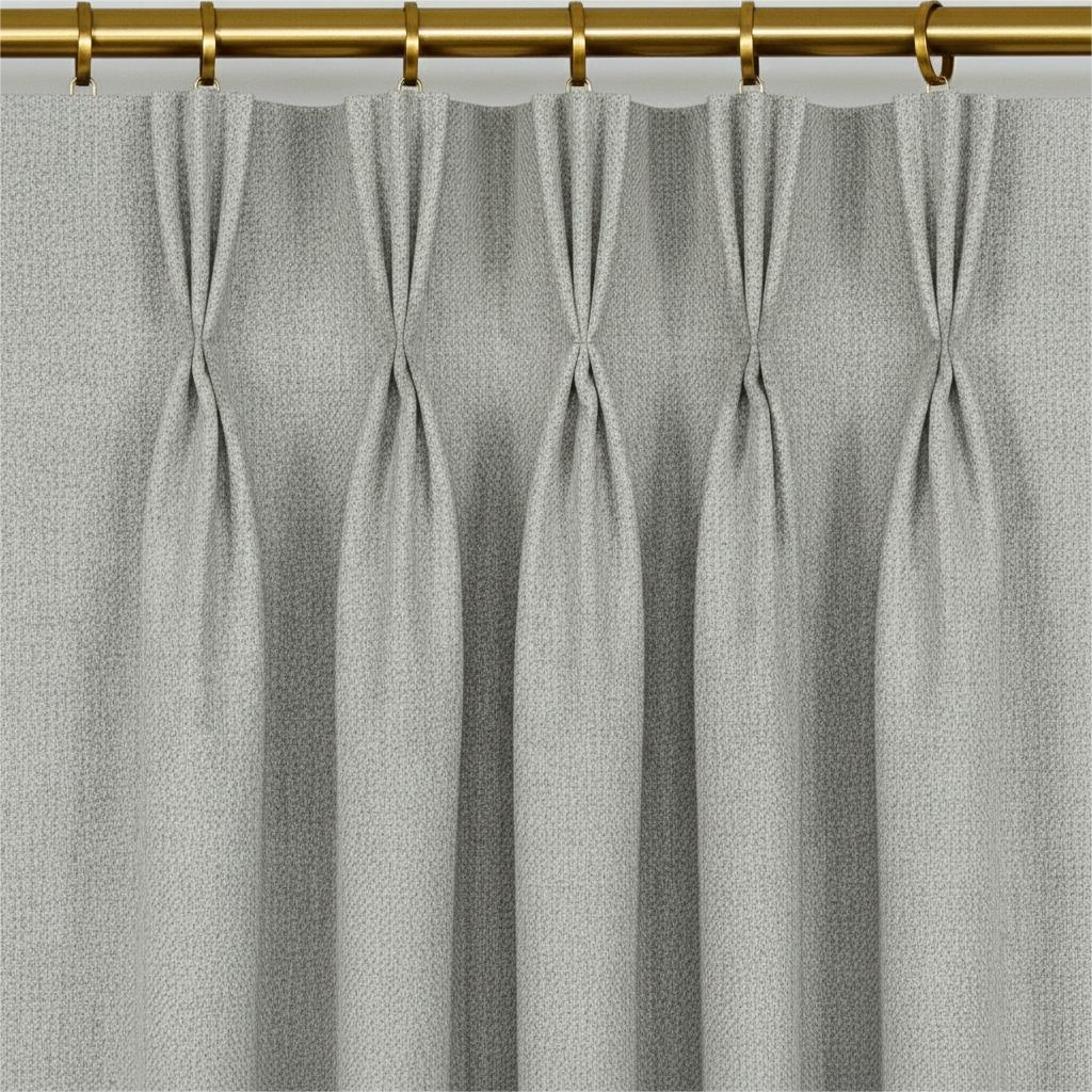 Noether Pure Wool Curtain Pleated