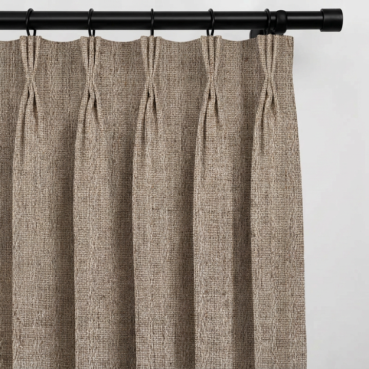 Elow Linen Drapery Pleated