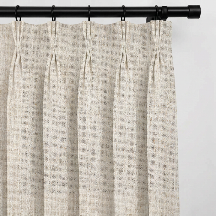Elow Linen Drapery Pleated