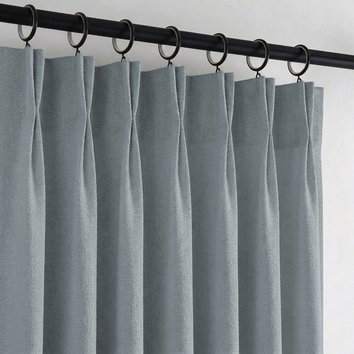 Camille Luxury Linen Cotton Curtain Pleated