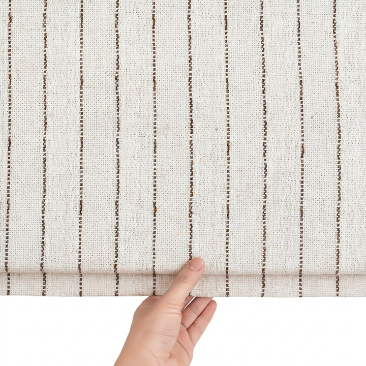 Thal Linen Roman Shade Cordless
