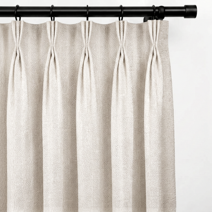 Elow Linen Drapery Pleated