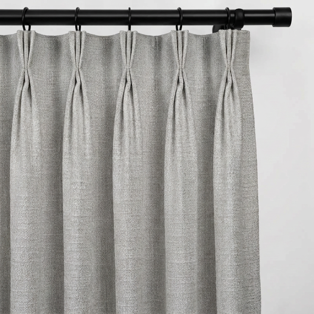 Elow Linen Drapery Pleated