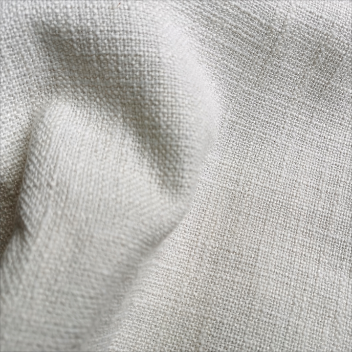 Camille Luxury Linen Cotton Curtain Pleated