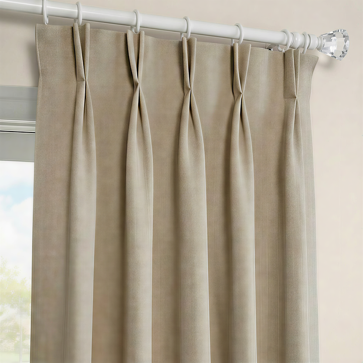 Cato Single Decorative Curtain Rod with Rings