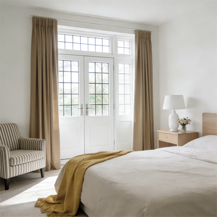 Noether Pure Wool Curtain Pleated
