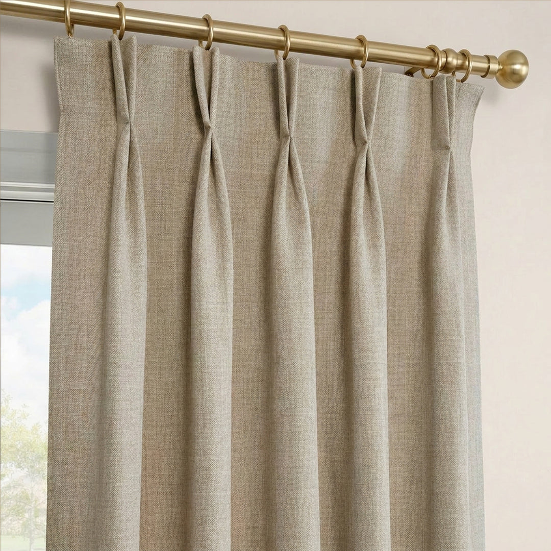 Cato Single Decorative Curtain Rod with Rings