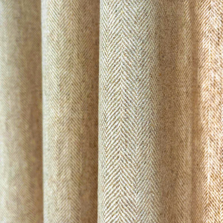 Ewesting Wool Curtain Pleated