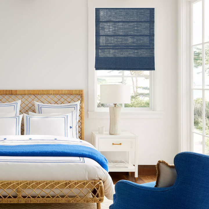 Lia Linen Roman Shade Cordless