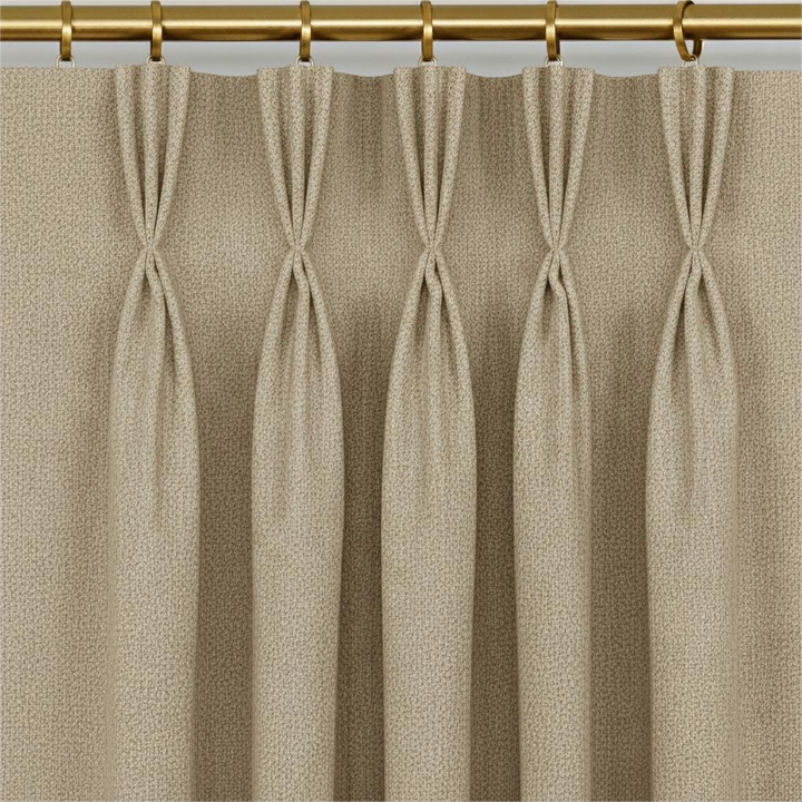 Noether Pure Wool Curtain Pleated