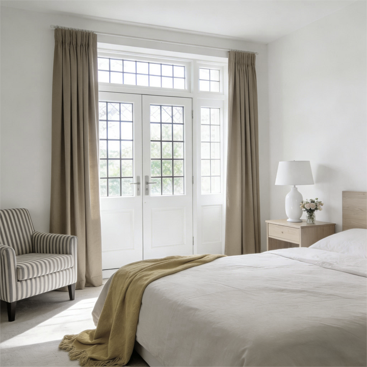 Noether Pure Wool Curtain Pleated