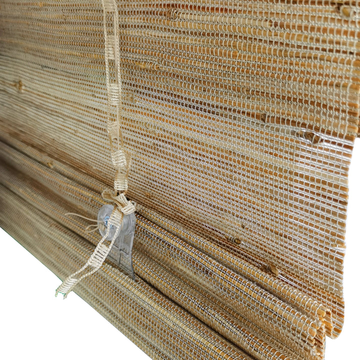 Natural Jute Bamboo Woven Shaded - Bark