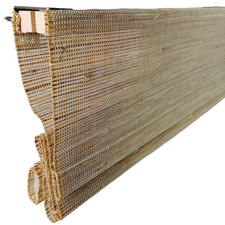Natural Jute Bamboo Woven Shaded - Bark