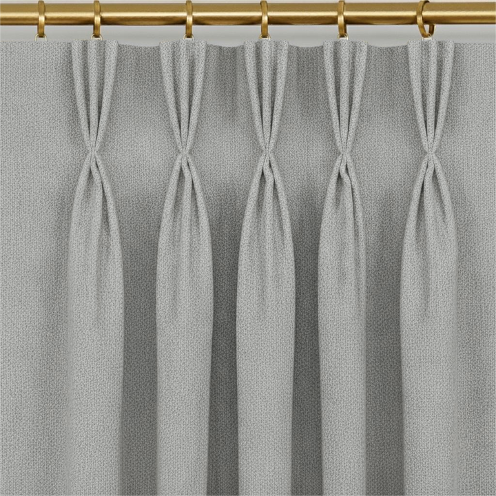 Noether Pure Wool Curtain Pleated