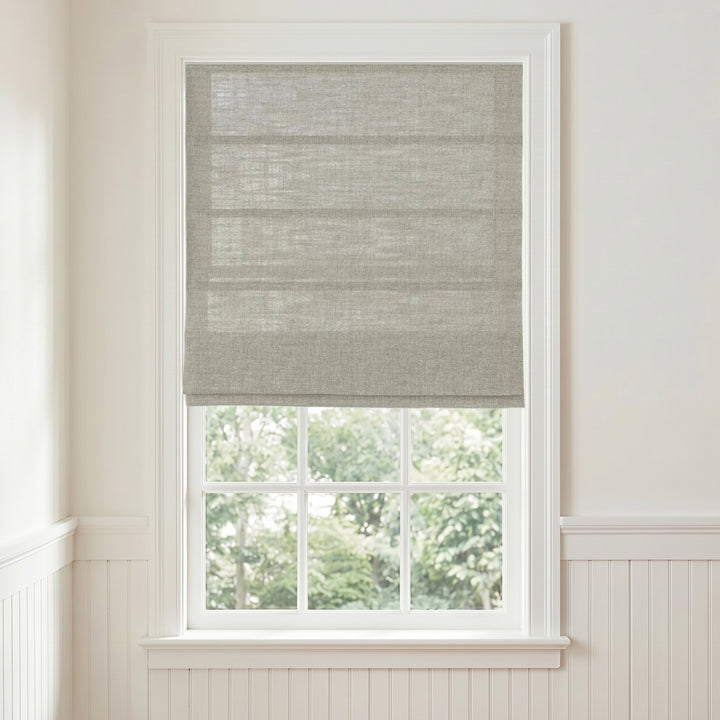 Lia Linen Roman Shade Cordless