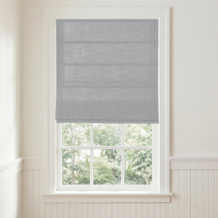 Lia Linen Roman Shade Cordless