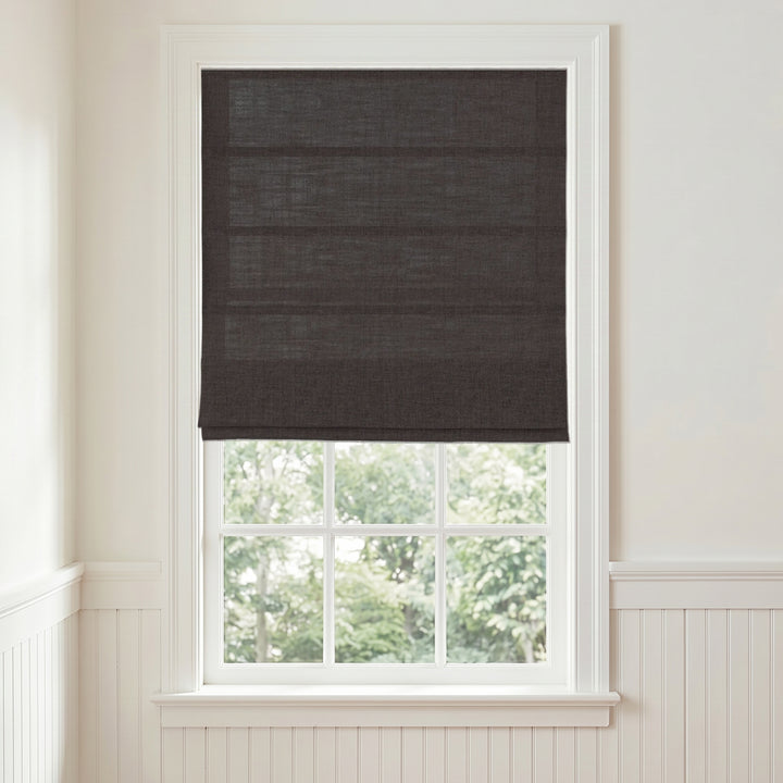 Lia Linen Roman Shade Cordless