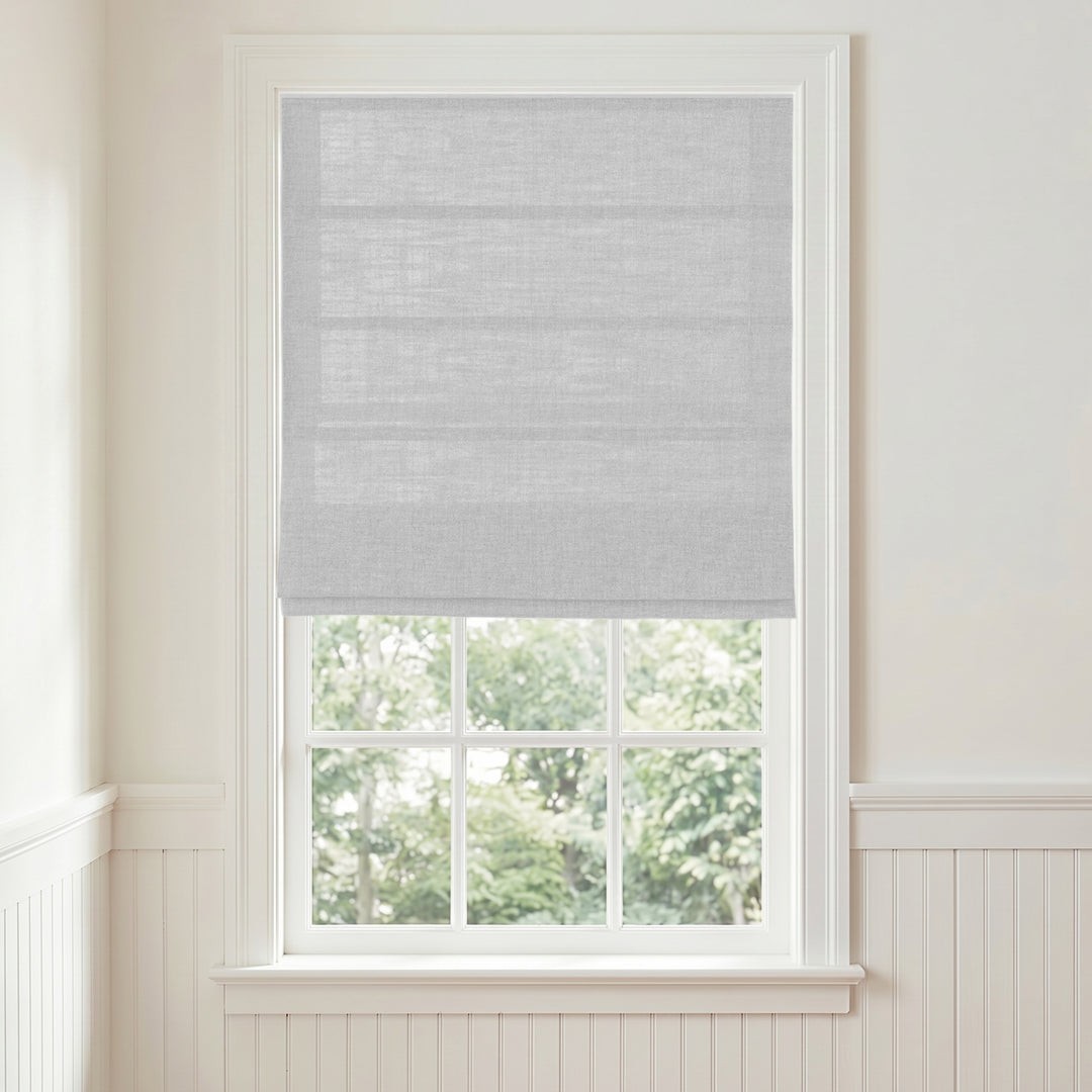 Lia Linen Roman Shade Cordless