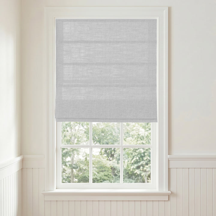 Lia Linen Roman Shade Cordless