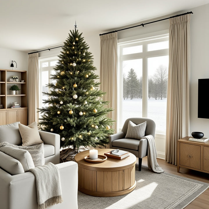 Lia Linen Drape Pleated