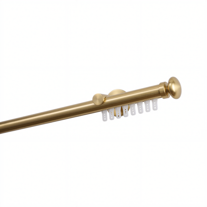 Dura Single Decorative Traverse Curtain Rod