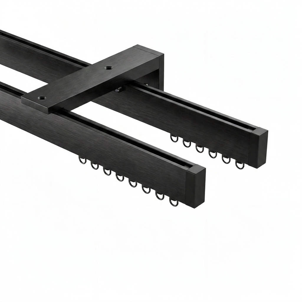 Halen Double Curtain Track
