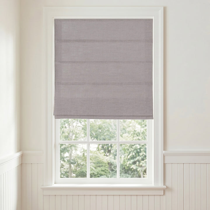 Lia Linen Roman Shade Cordless