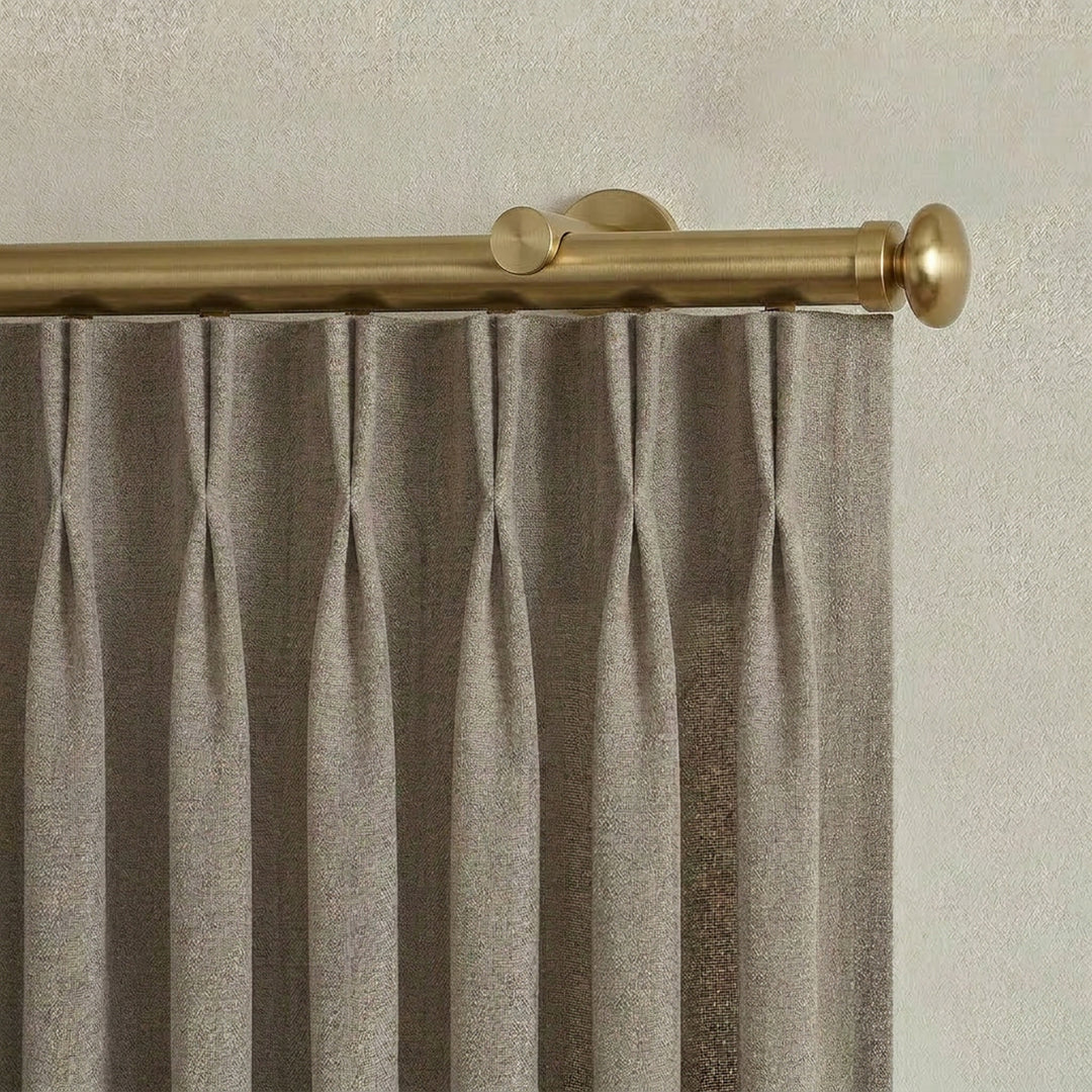 Dura Single Decorative Traverse Curtain Rod