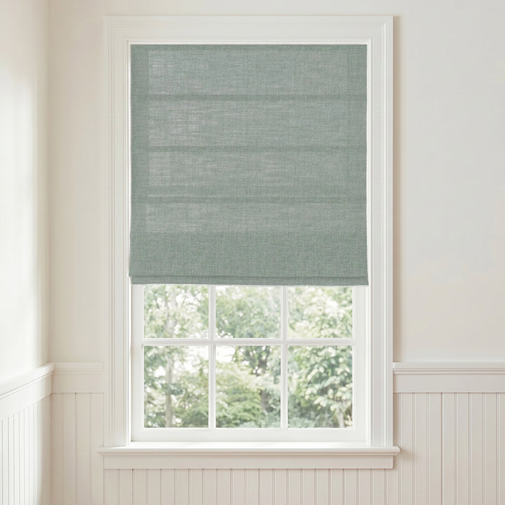 Lia Linen Roman Shade Cordless