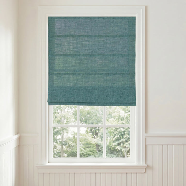 Lia Linen Roman Shade Cordless
