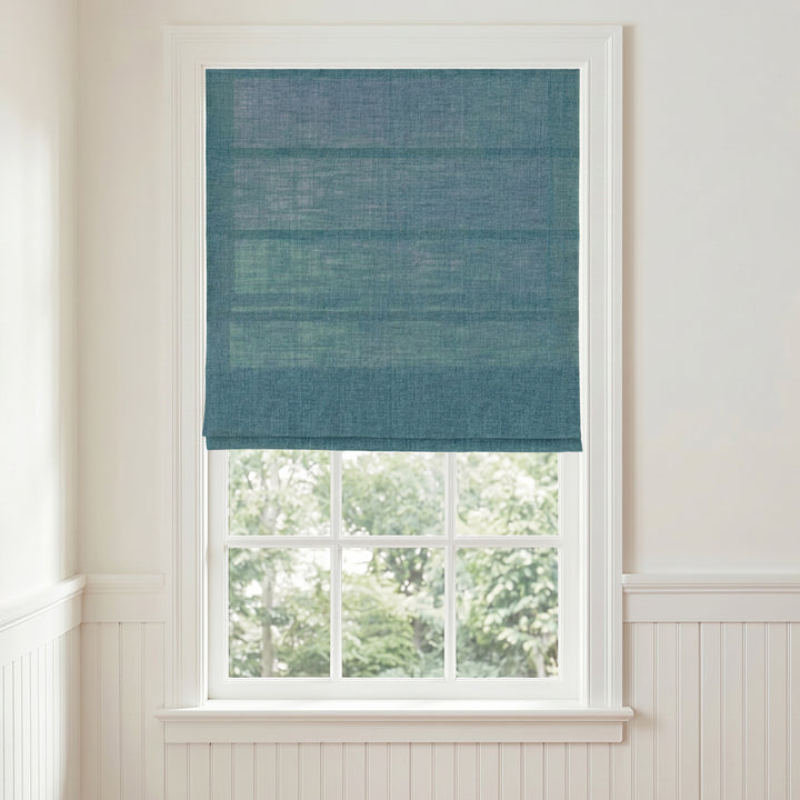 Lia Linen Roman Shade Cordless