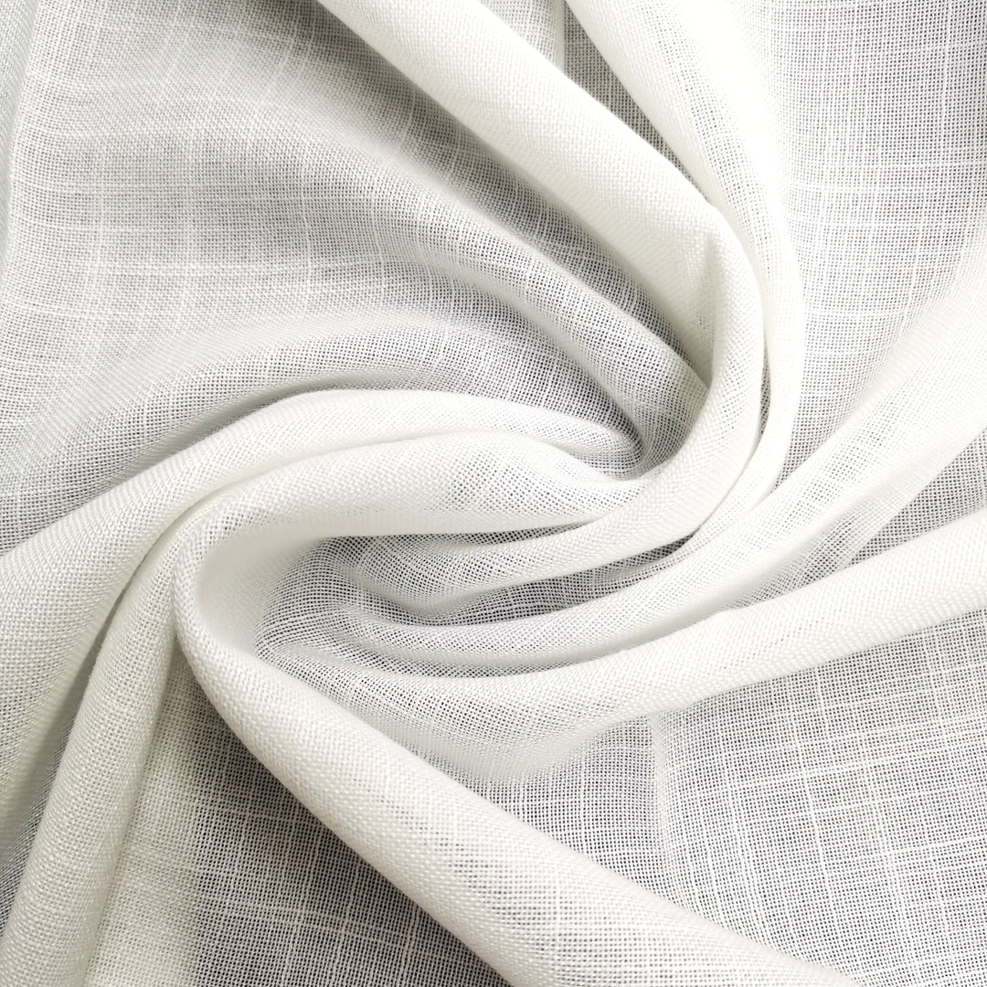 Flora Lightweight Sheer Curtain Pleated