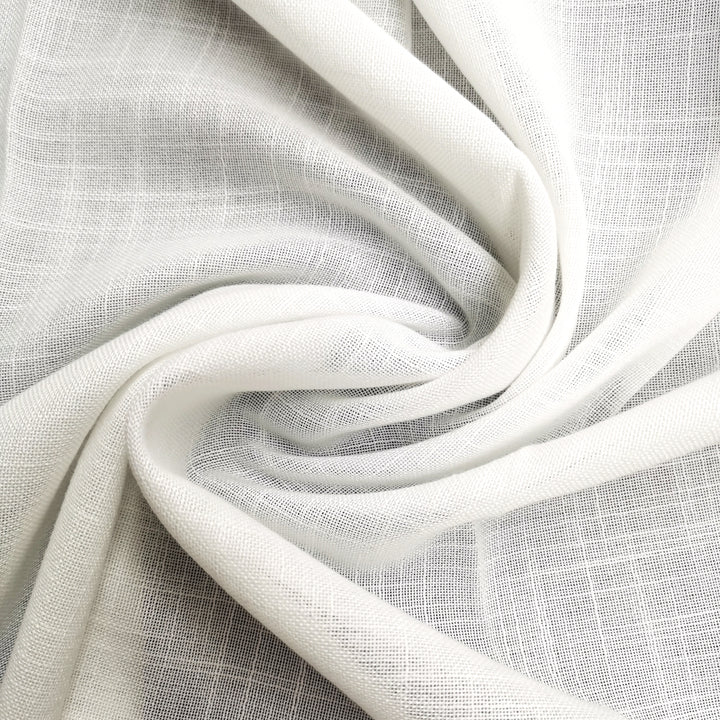 Flora Lightweight Sheer Curtain Pleated