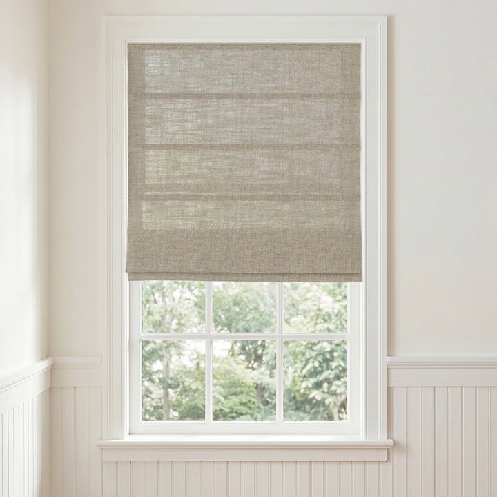 Lia Linen Roman Shade Cordless