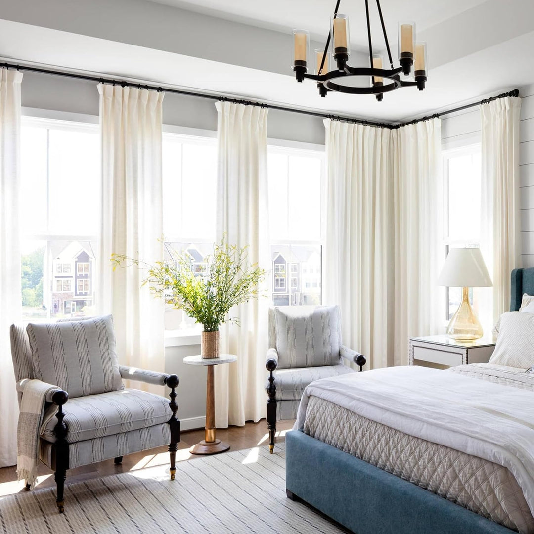 Lia Linen Drape Pleated