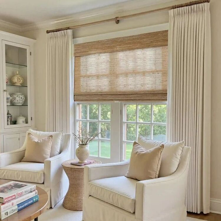 Selene Linen Drape Pleated