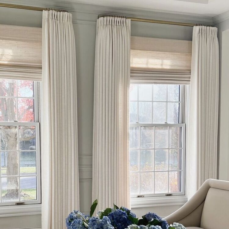 Selene Linen Drape Pleated