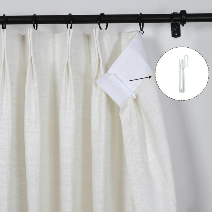 Metal Curtain Eyelet Rings Set