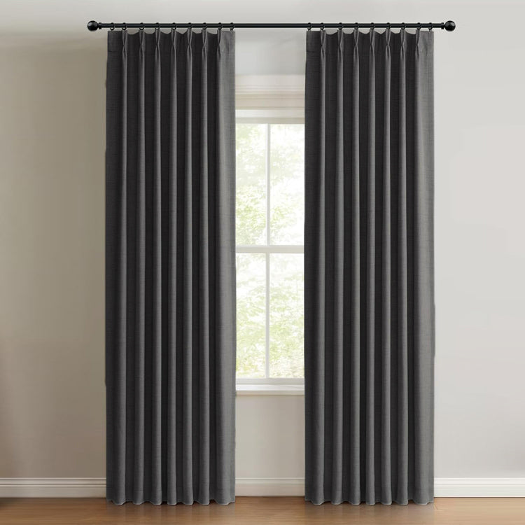 Selene Linen Drape Pleated